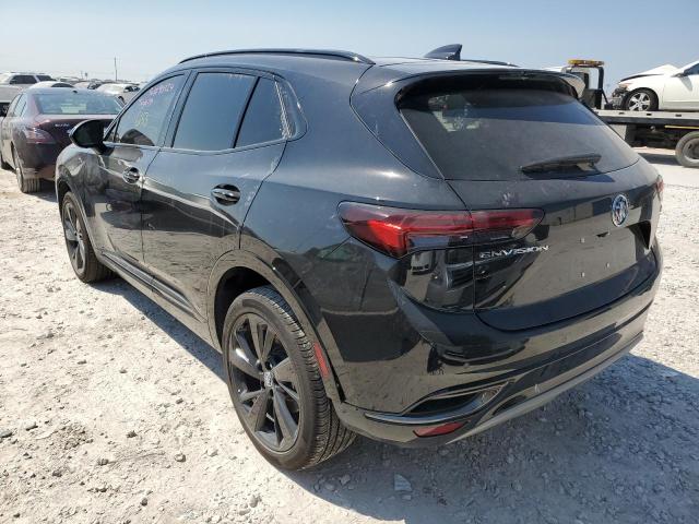 LRBFZNR46ND072676 - 2022 BUICK ENVISION E BLACK photo 3