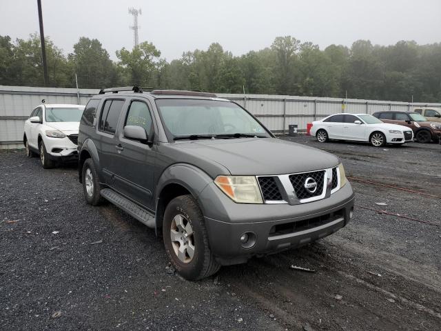 5N1AR18WX5C760107 - 2005 NISSAN PATHFINDER GRAY photo 1