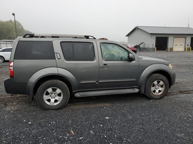 5N1AR18WX5C760107 - 2005 NISSAN PATHFINDER GRAY photo 9