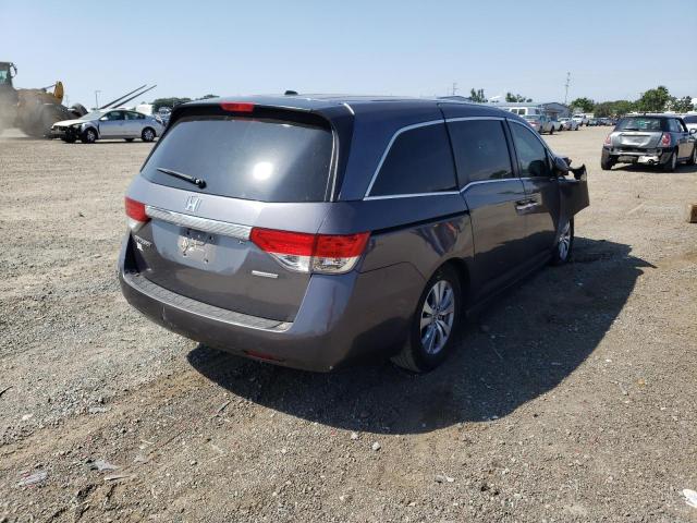 5FNRL5H34GB046176 - 2016 HONDA ODYSSEY SE GRAY photo 4