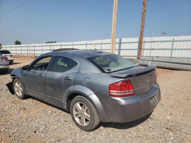 1B3LC56K18N620088 - 2008 DODGE AVENGER SILVER photo 3