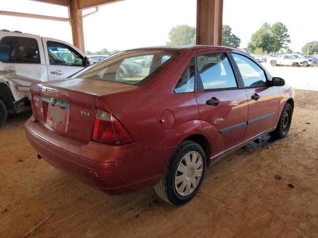 1FAFP34N85W100869 - 2005 FORD FOCUS ZX4 RED photo 4