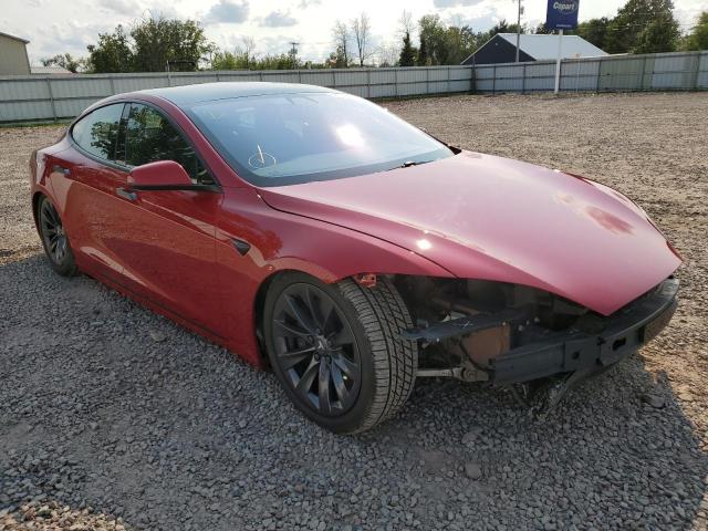 5YJSA1E23KF311772 - 2019 TESLA MODEL S Կարմիր լուսանկար 1