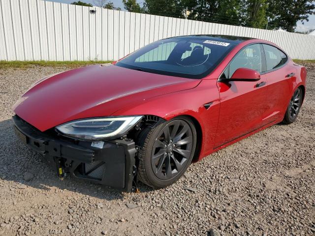 5YJSA1E23KF311772 - 2019 TESLA MODEL S Կարմիր լուսանկար 2