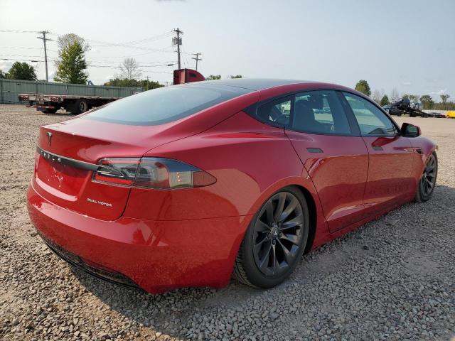 5YJSA1E23KF311772 - 2019 TESLA MODEL S Կարմիր լուսանկար 4