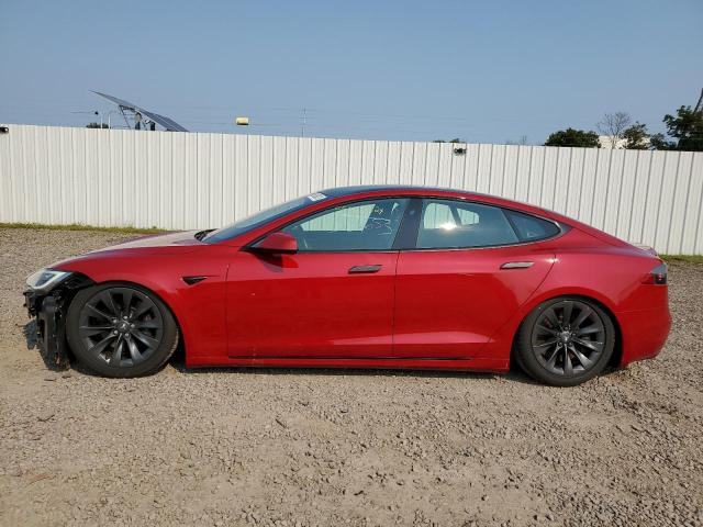 5YJSA1E23KF311772 - 2019 TESLA MODEL S Կարմիր լուսանկար 9