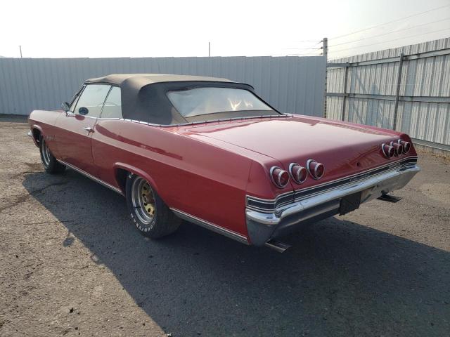 164675Y155912 - 1965 CHEVROLET IMPALA RED photo 3