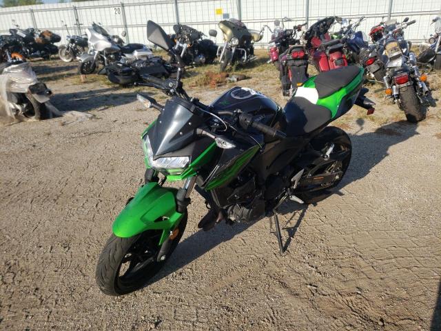 JKAERKD15KDA48385 - 2019 KAWASAKI ER400 D GREEN photo 2