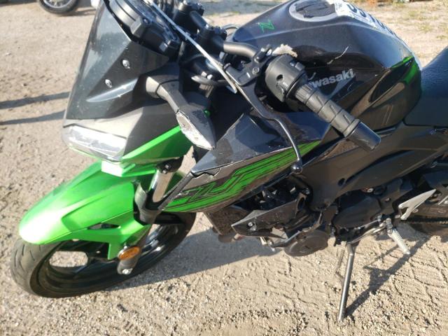 JKAERKD15KDA48385 - 2019 KAWASAKI ER400 D GREEN photo 9