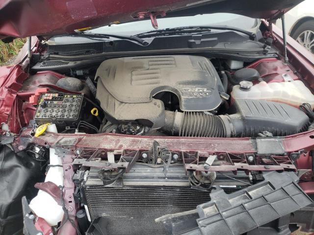 2C3CDZGG2LH250224 - 2020 DODGE CHALLENGER BURGUNDY photo 7