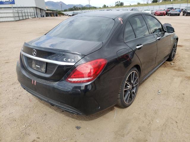 55SWF6EBXHU186423 - 2017 MERCEDES-BENZ C 43 4MATI BLACK photo 4