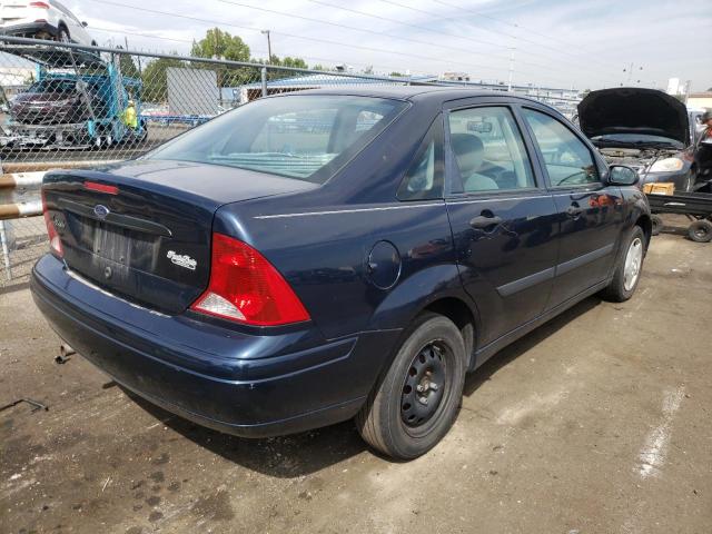 1FAFP33P32W306650 - 2002 FORD FOCUS LX BLUE photo 4