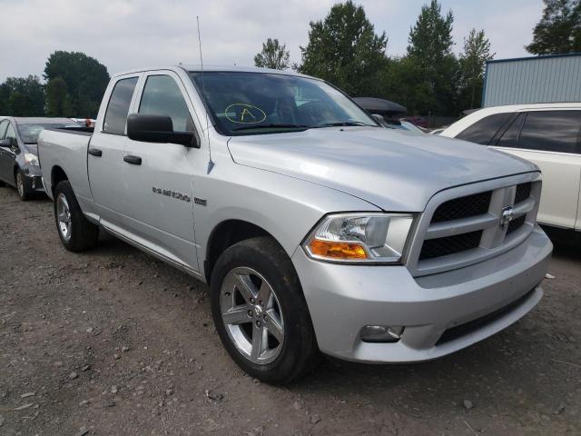 1C6RD7FT0CS261604 - 2012 DODGE RAM 1500 S SILVER photo 1