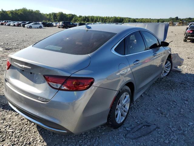 1C3CCCAB4GN190165 - 2016 CHRYSLER 200 LIMITE SILVER photo 4