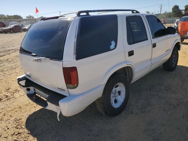 1GNCS13X54K167834 - 2004 CHEVROLET BLAZER WHITE photo 4