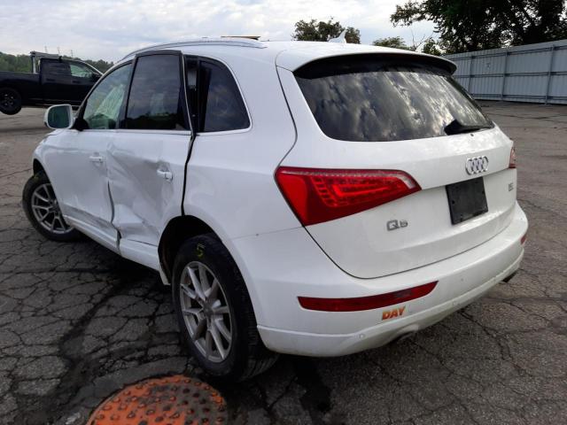 WA1KK78R09A026291 - 2009 AUDI Q5 3.2 WHITE photo 3