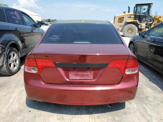 2HGFA158X8H508903 - 2008 HONDA CIVIC EX MAROON photo 9