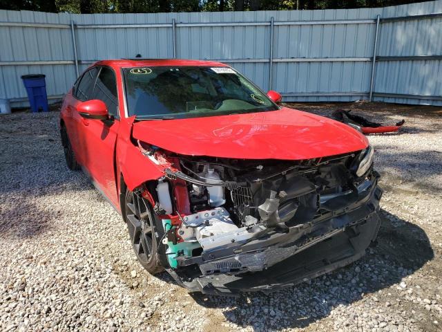 19XFL1H82NE006897 - 2022 HONDA CIVIC SPOR RED photo 1