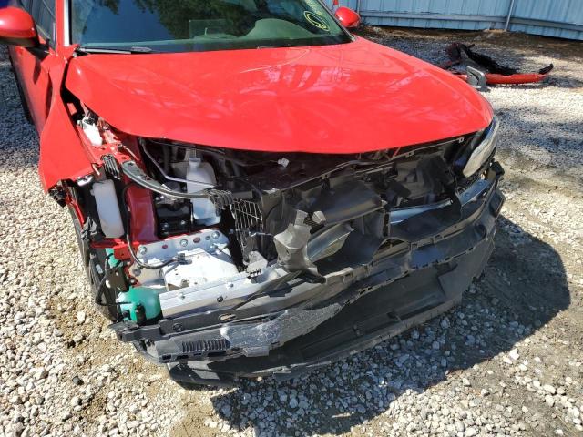 19XFL1H82NE006897 - 2022 HONDA CIVIC SPOR RED photo 9