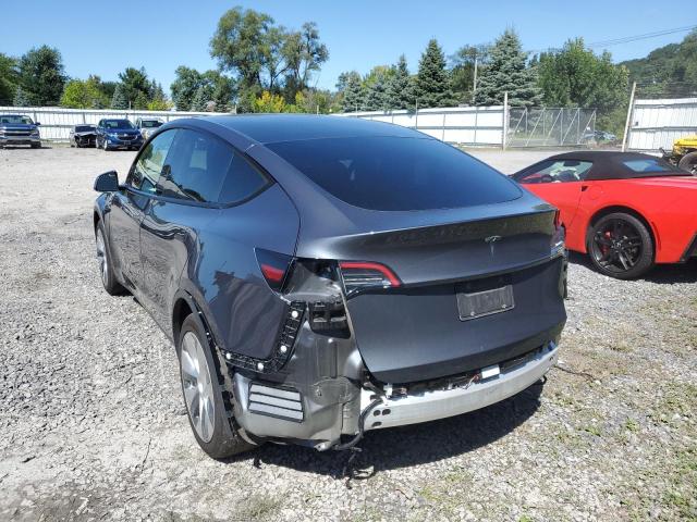 5YJYGDED1MF113870 - 2021 TESLA MODEL Y فحمي صورة 3