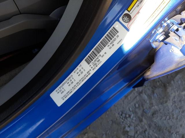 1C3LC46K97N677182 - 2007 CHRYSLER SEBRING BLUE photo 10