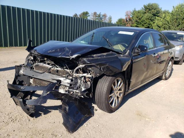 1G1ZK577X8F165248 - 2008 CHEVROLET MALIBU LTZ შავი ფოტო 2