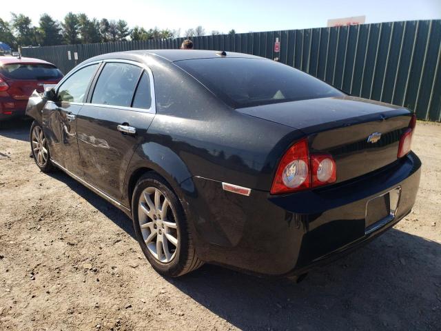 1G1ZK577X8F165248 - 2008 CHEVROLET MALIBU LTZ შავი ფოტო 3