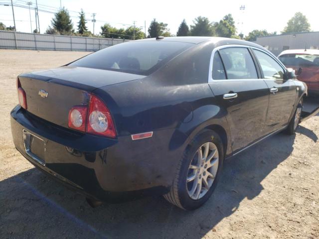 1G1ZK577X8F165248 - 2008 CHEVROLET MALIBU LTZ შავი ფოტო 4