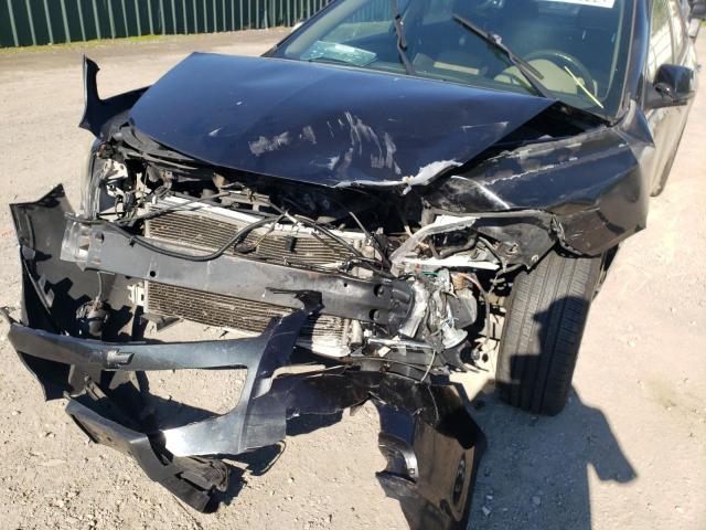 1G1ZK577X8F165248 - 2008 CHEVROLET MALIBU LTZ შავი ფოტო 9