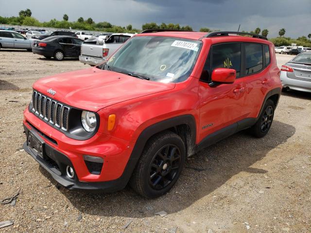 ZACNJABB9KPJ84095 - 2019 JEEP RENEGADE L RED photo 2