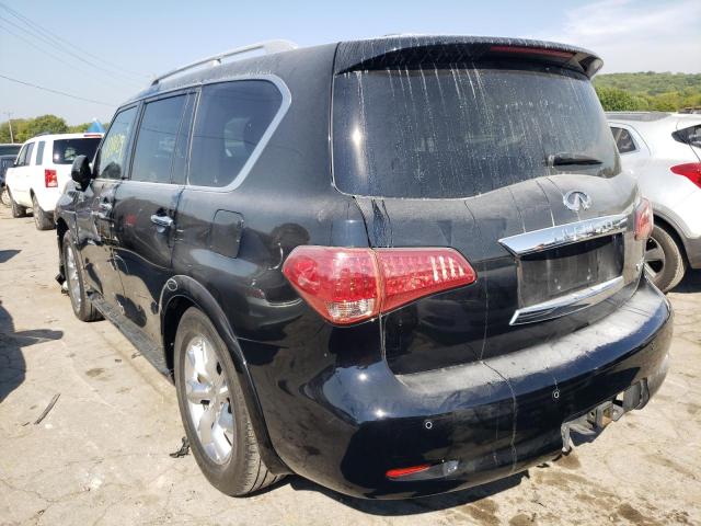 JN8AZ2NE1E9066980 - 2014 INFINITI QX80 BLACK photo 3