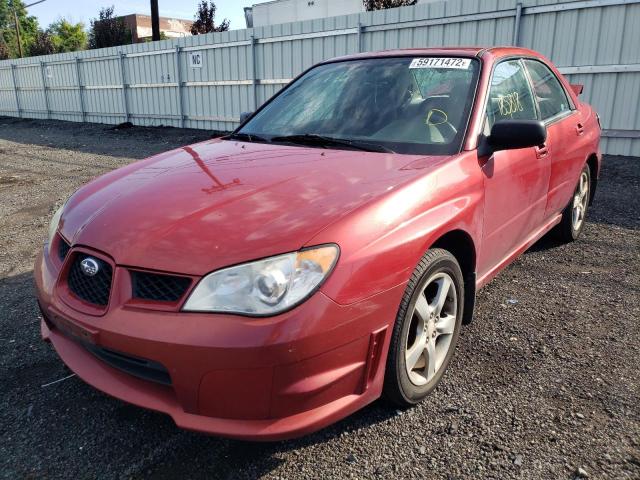 JF1GD61647H523001 - 2007 SUBARU IMPREZA SE RED photo 2