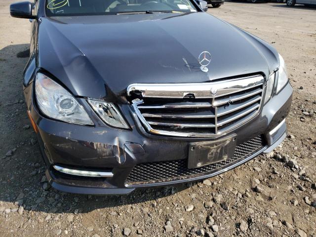 WDDHF8JB6DA664583 - 2013 MERCEDES-BENZ E 350 4MAT CHARCOAL photo 9