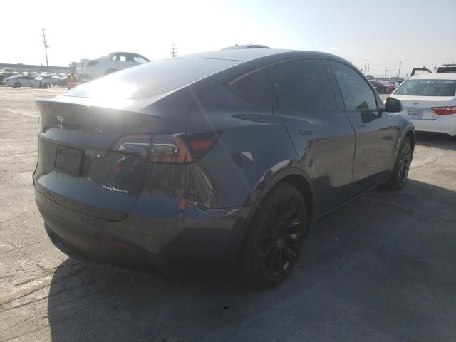 5YJYGDEE9MF067732 - 2021 TESLA MODEL Y رمادي صورة 4