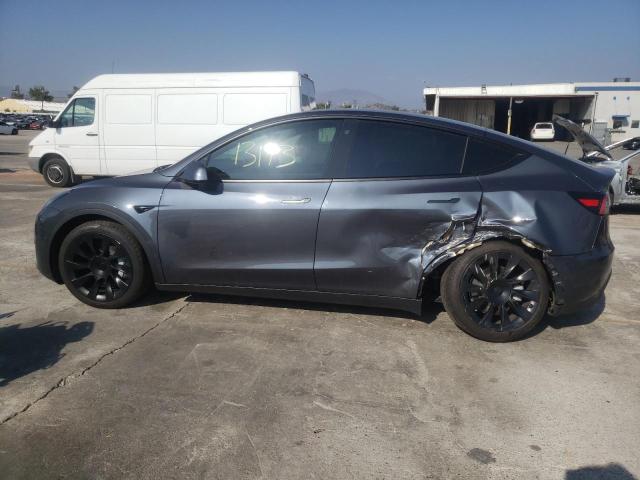 5YJYGDEE9MF067732 - 2021 TESLA MODEL Y رمادي صورة 9