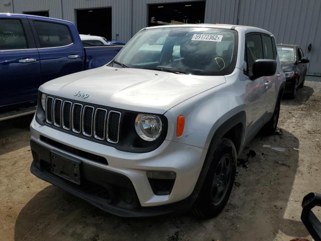 ZACNJBAB8LPL50079 - 2020 JEEP RENEGADE S GRAY photo 2