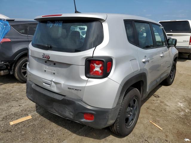 ZACNJBAB8LPL50079 - 2020 JEEP RENEGADE S GRAY photo 4