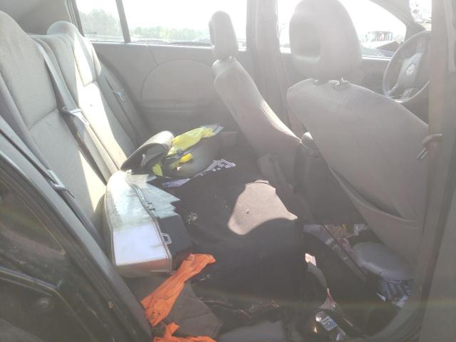 1G8AJ55F37Z156223 - 2007 SATURN ION LEVEL BLACK photo 6