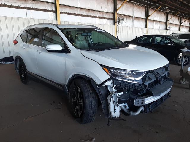 2HKRW2H91HH685340 - 2017 HONDA CR-V TOURI WHITE photo 1