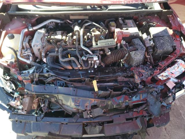 3N1AB8CVXMY310210 - 2021 NISSAN SENTRA SV RED photo 7