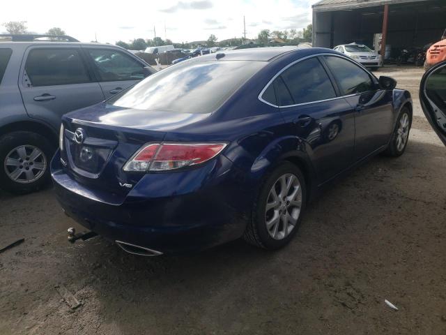 1YVHP82B395M08644 - 2009 MAZDA 6 S BLUE photo 4