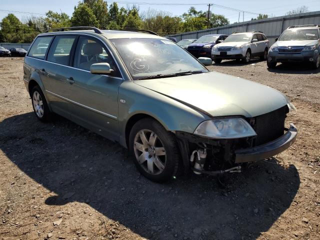 WVWYH63B92E396012 - 2002 VOLKSWAGEN PASSAT GLX Yaşıl foto 1