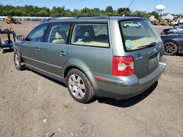 WVWYH63B92E396012 - 2002 VOLKSWAGEN PASSAT GLX Yaşıl foto 3