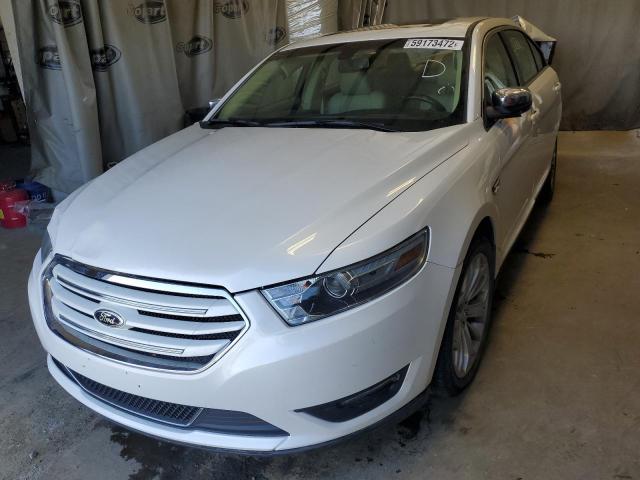 1FAHP2F87DG208418 - 2013 FORD TAURUS LIM WHITE photo 2