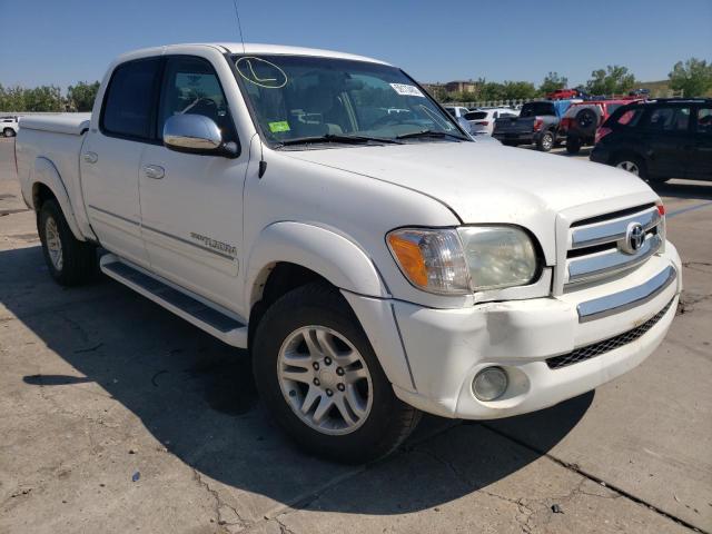 5TBDT44165S466967 - 2005 TOYOTA TUNDRA DOU WHITE photo 1