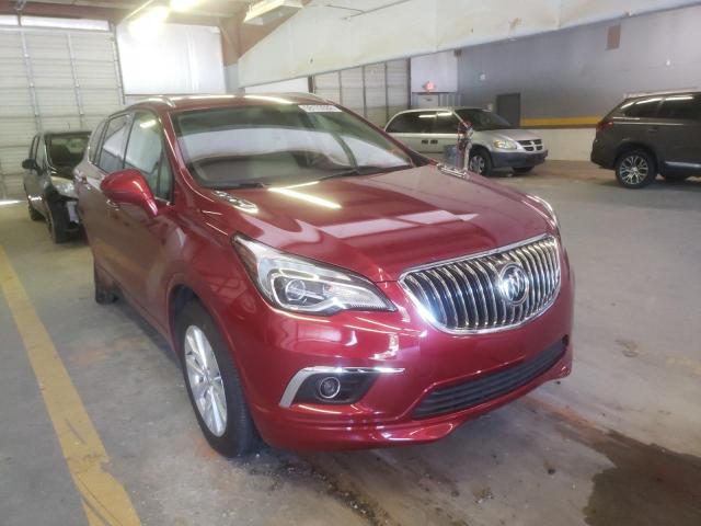 LRBFXBSA6HD039881 - 2017 BUICK ENVISION E წითელი ფოტო 1