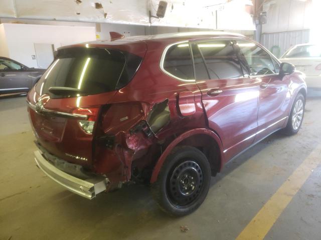 LRBFXBSA6HD039881 - 2017 BUICK ENVISION E წითელი ფოტო 9