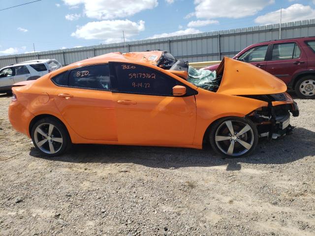 1C3CDFCB1DD329889 - 2013 DODGE DART LIMIT ORANGE photo 10