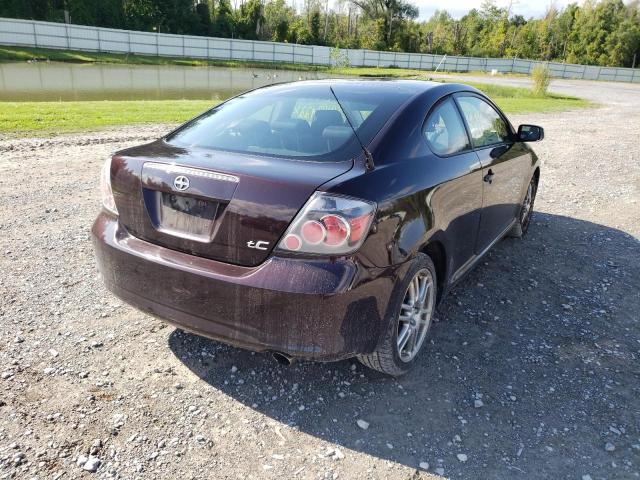 JTKDE167880239054 - 2008 TOYOTA SCION TC 勃艮第红 照片 4