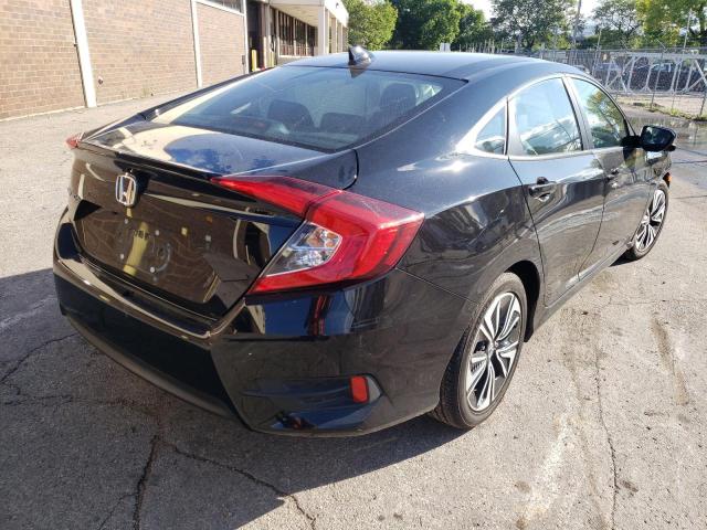19XFC1F73JE002457 - 2018 HONDA CIVIC EXL أسود صورة 4